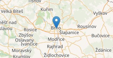 地图 Brno