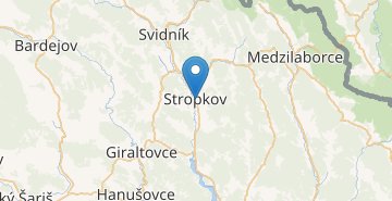 地图 Stropkov