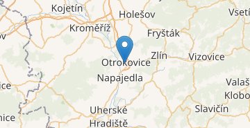 地图 Otrokovice