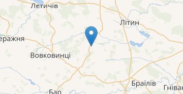 Карта Винниковцы