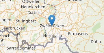 地图 Zweibrücken