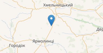 Карта Антоновцы (Хмельницкая обл.)