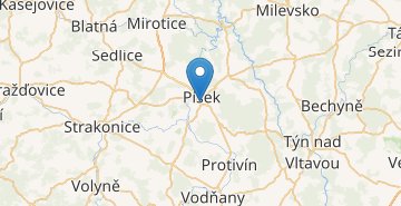 地图 Pisek