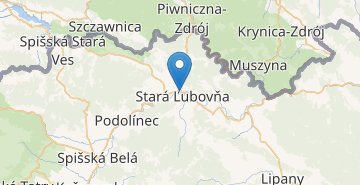 地图 Stara Lubovna