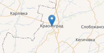 地图 Krasnohrad