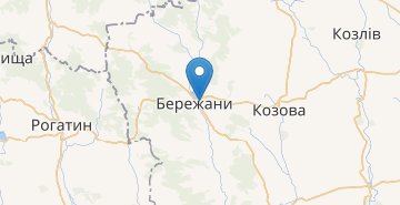 Map Berezhany