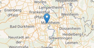 Mapa Ludwigshafen am Rhein
