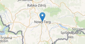 地图 Nowy Targ
