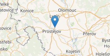 地图 Prostějov