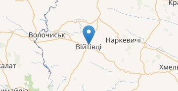 Map Viitivtsi (Khmelnytska obl.)