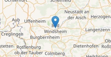 地图 Bad Windsheim