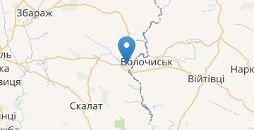 Mapa Pidvolochisk