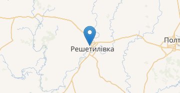Мапа Решетилівка