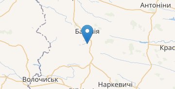 Mapa Bogdanivka (Khmelnytska obl.)