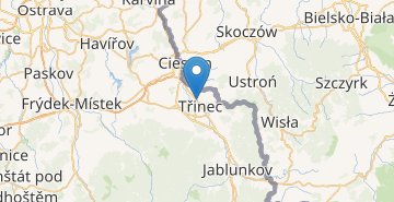 Map Trinec