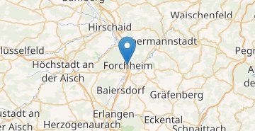 地图 Forchheim
