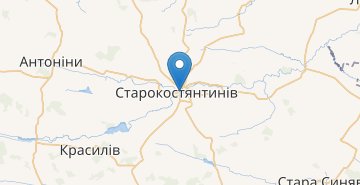 Map Starokostiantyniv