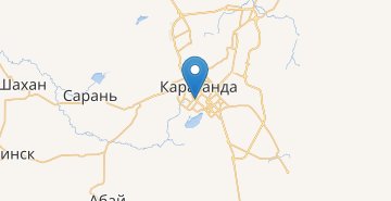 地图 Karaganda