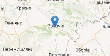 Mapa Zolochiv