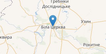 Map Bila Tserkva