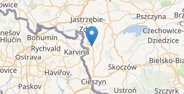 地图 Zebrzydowice