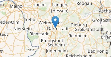 地图 Darmstadt