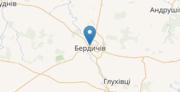 Мапа Бердичів
