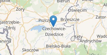 Map Czechowice-Dziedzice