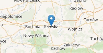地图 Brzesko