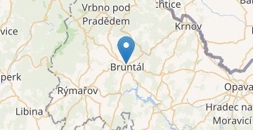 Mapa Bruntal