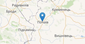Map Pochaiv
