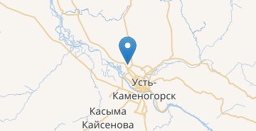 Карта Усть-Каменогорск