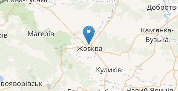 地图 Zhovkva