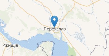 Mapa Pereiaslav-Khmelnytskyi