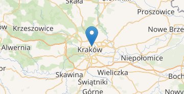 Map Krakow