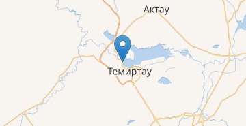 Карта Темиртау