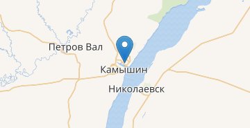 Карта Камышин
