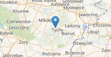 Map Tychy