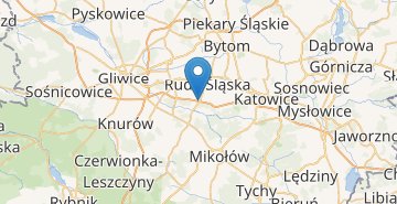 Карта Руда-Сленска