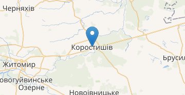Map Korostyshiv