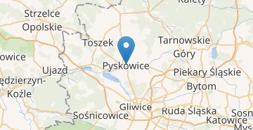 Мапа Писковіце