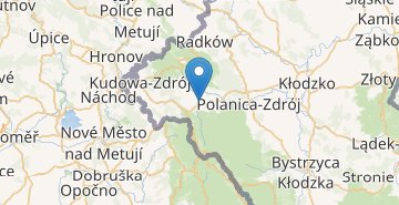 Mapa Duszniki-Zdroj