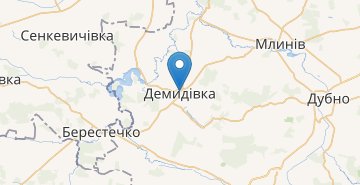 地图 Demydivka (Rivnenska obl.)