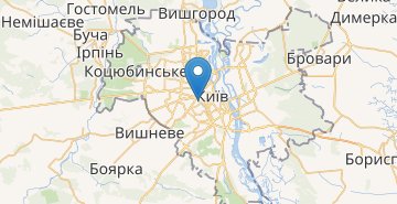 Мапа Київ