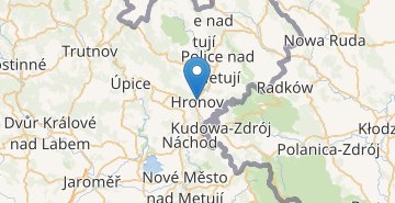 Map Hronov
