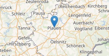 地图 Plauen