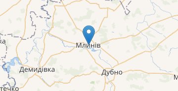Карта Млинов