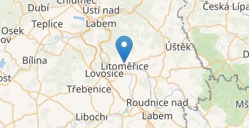 Карта Литомержице