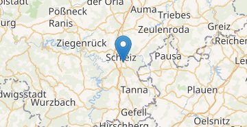 地图 Schleiz im Vogtland