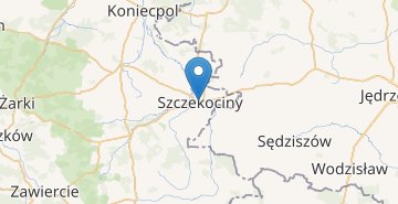 Map Szczekociny